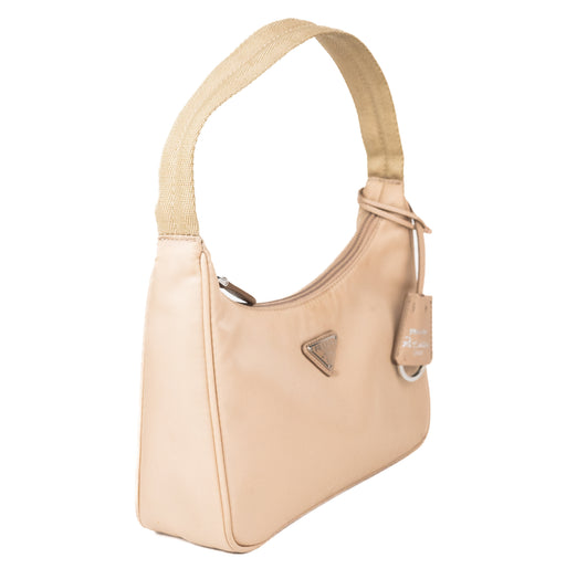 Prada Re-Nylon Re-Edition 2000 Mini-bag in Beige