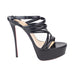 Christian Louboutin Cleissimo Platform Heels in Black