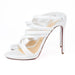 Christian Louboutin Cleissimo Heels in White