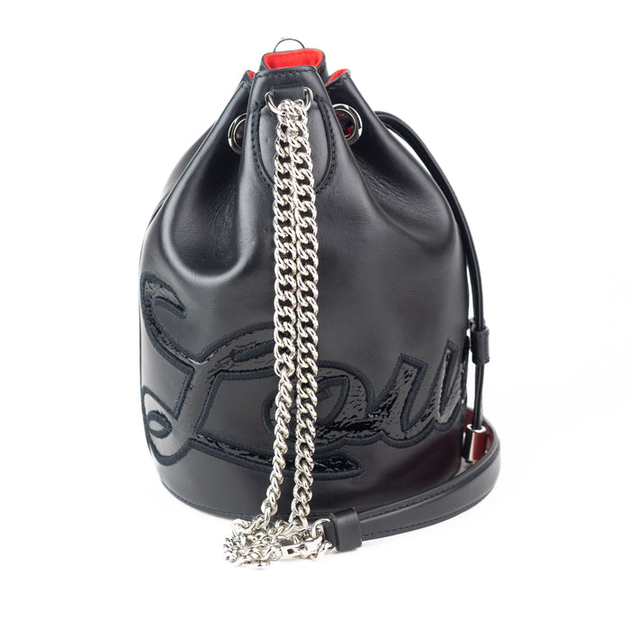 Christian Louboutin Marie Jane Embellished Leather Bucket Bag