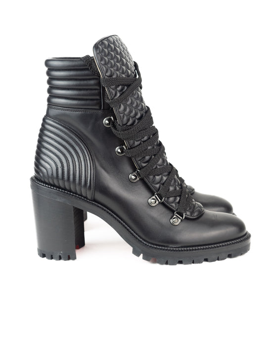 Christian Louboutin Mad Boot in Shiny Black
