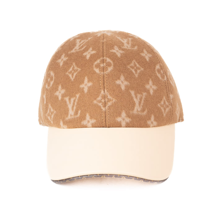 Louis Vuitton Carry On Cap Pu Pa Cap in Beige