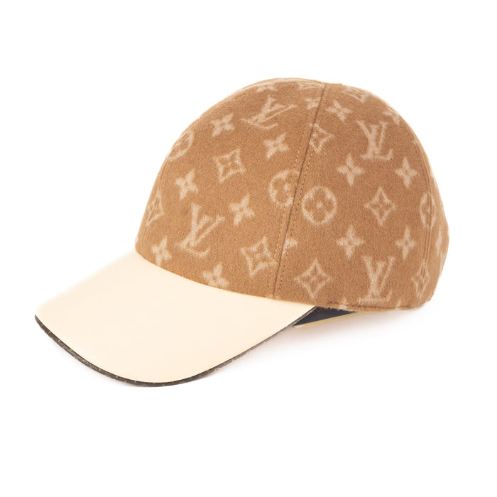 Louis Vuitton Carry On Cap Pu Pa Cap in Beige