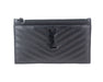 Saint Laurent Monogramme Matelasse Leather Bill Pouch