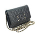 Chanel Wallet on Chain in Black