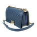 Chanel Caviar Medium Boy Bag in Dark Blue