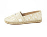 Dior Granville Espadrilles with Gold-Toned Metallic Thread