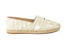 Dior Granville Espadrilles with Gold-Toned Metallic Thread