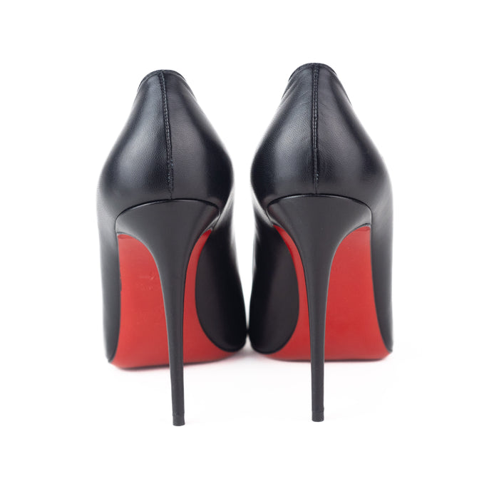 Christian Louboutin Decollete Shiny Nappa Black Heels