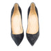 Christian Louboutin So Kate Veau Velour Heels in Black