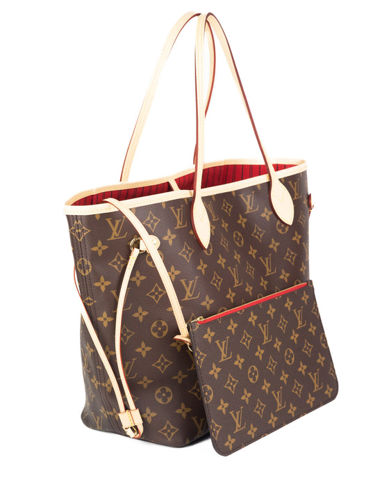 Louis Vuitton Neverfull Monogram MM Cerise