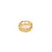Dior Danseuse Étoile Ring in Gold Finish Metal