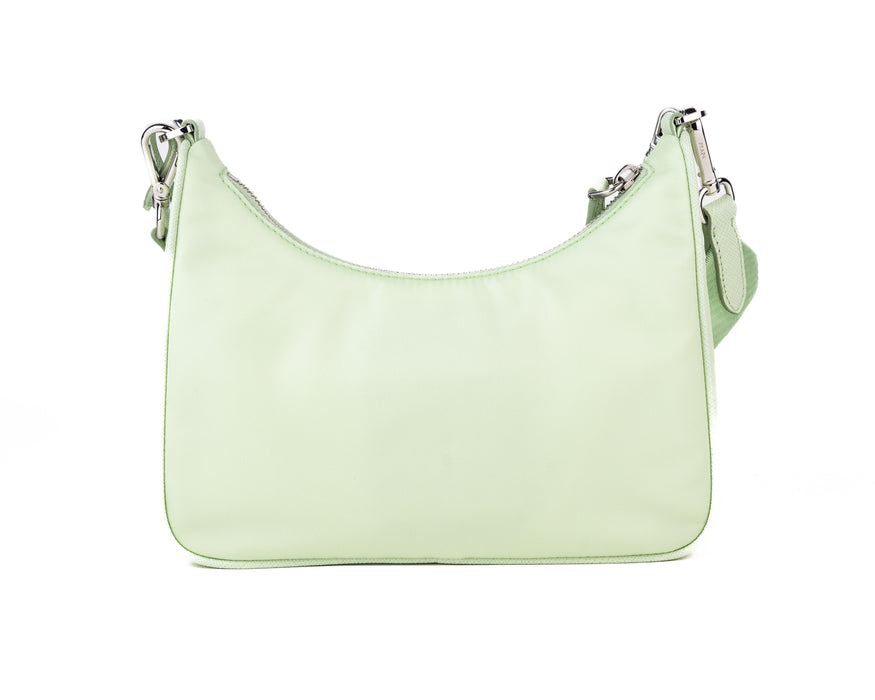 Prada Re-Edition 2005 Re-Nylon Bag in Aqua Green