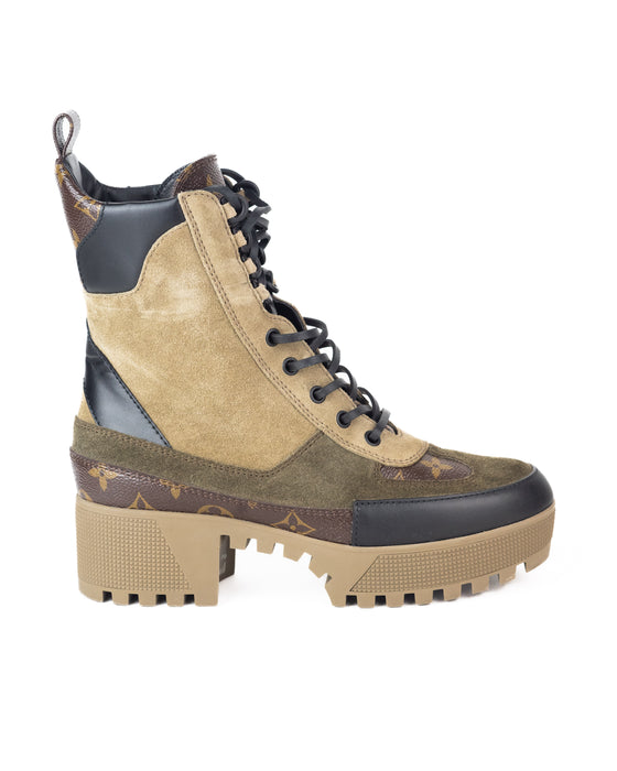 Louis Vuitton Laureate Platform Desert Boots