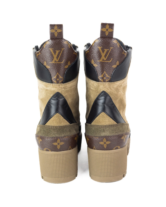 Louis Vuitton Laureate Platform Desert Boots