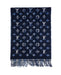 Louis Vuitton Monogram Gradient Tartan City Scarf in Blue