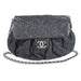 Chanel Washed Lambskin Quilted Large Chain Around Flap