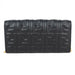Fendi Continental Wallet on Chain in Black Leather