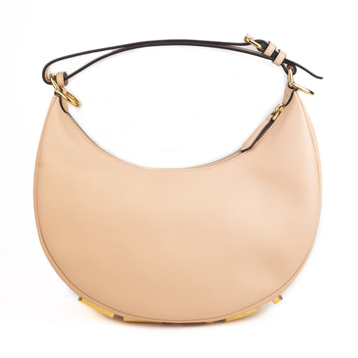 Fendi Fendigraphy Small Leather Bag in Pale Pink