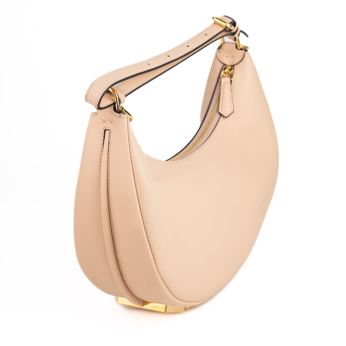 Fendi Fendigraphy Small Leather Bag in Pale Pink