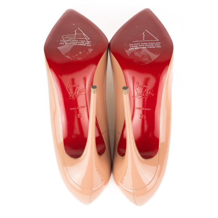 Christian Louboutin Nude Patent So Kate