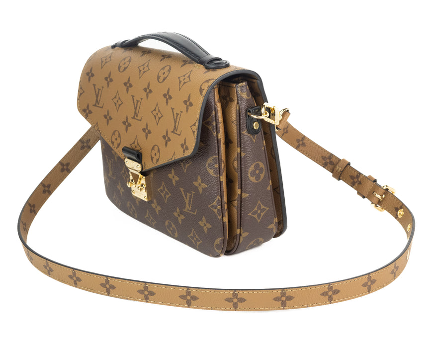 Louis Vuitton Reverse Monogram Pochette Métis in brown