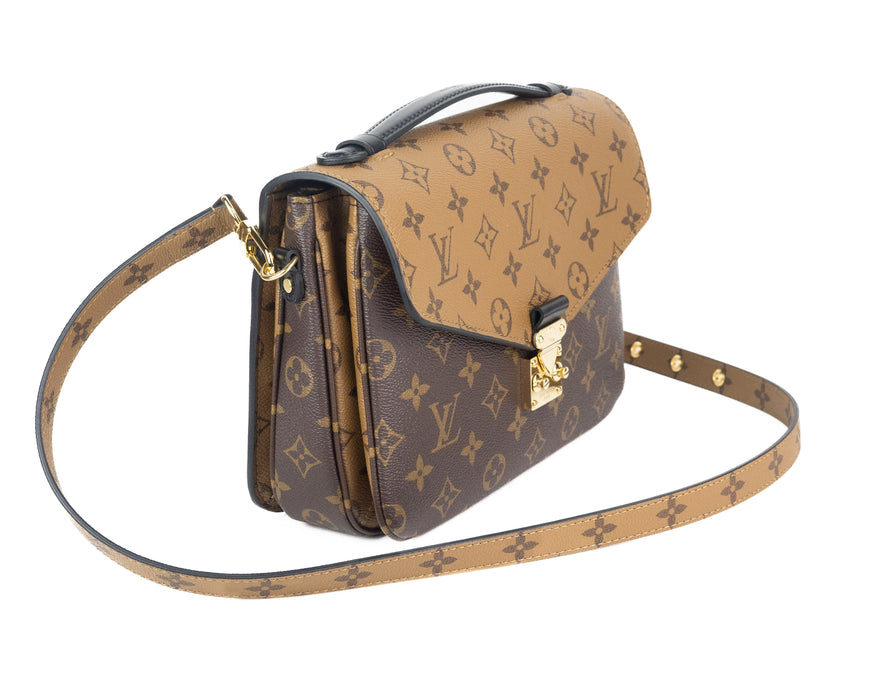 Louis Vuitton Reverse Monogram Pochette Métis in brown