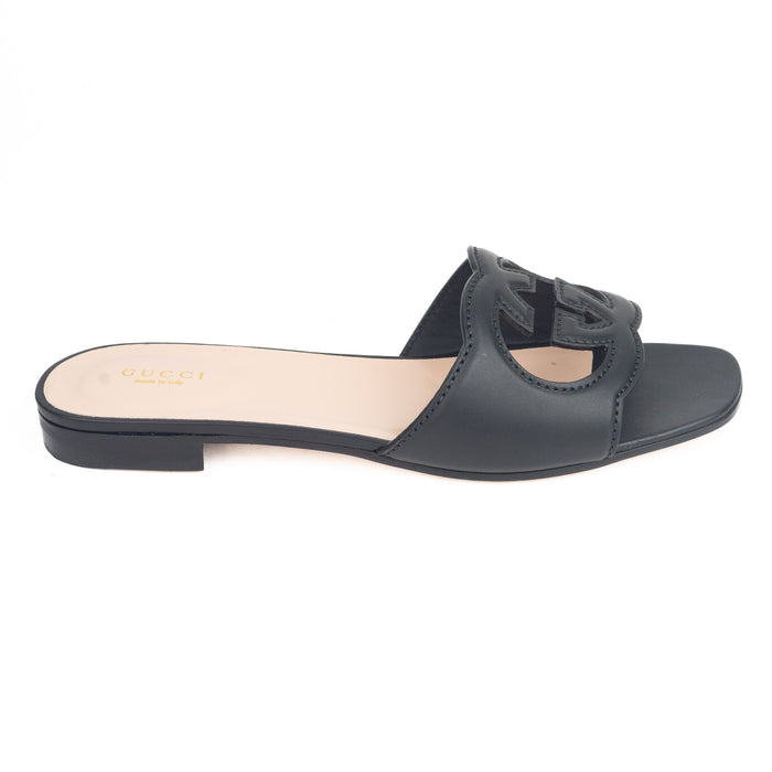 Gucci GG Women’s Interlocking G cut out slides