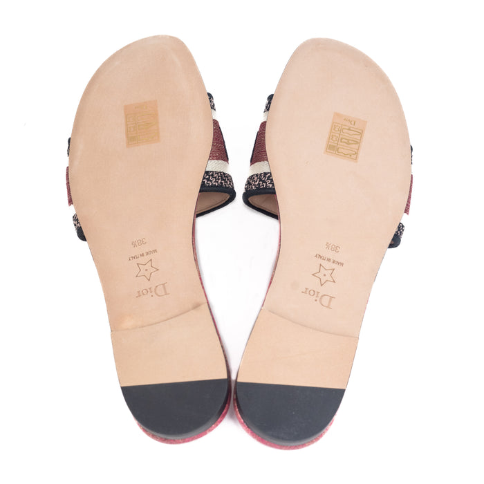 Christian Dior Dway Slides Cherry