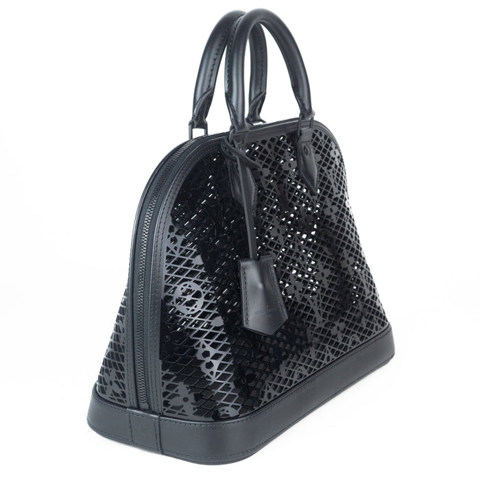 Louis Vuitton Lace Alma PM in Black