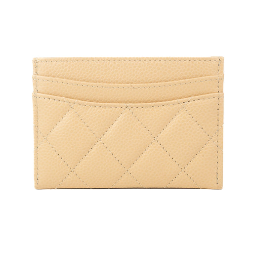 Chanel Classic Card Holder in Beige