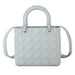 Dior Medium Lady Dior Bag in Gray Ultramatte Cannage Calfskin
