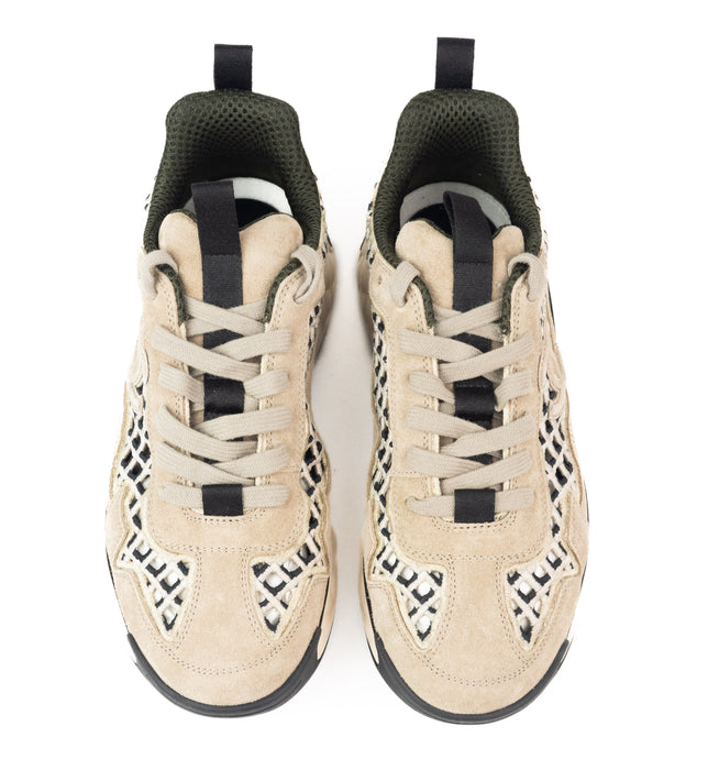 Chanel Suede Calfskin Embroidered Sneakers in Beige — LSC INC Chanel Suede Calfskin Embroidered Sneakers in Beige — LSC INC