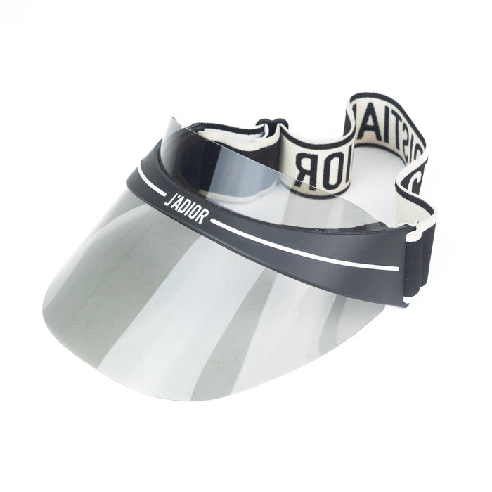 Dior Club 1 Visor in Black and White