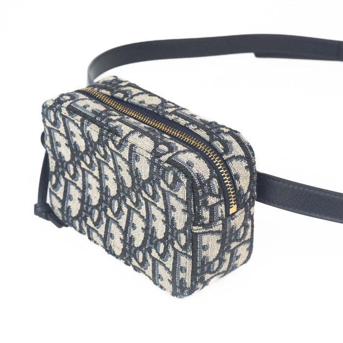 Dior Blue Oblique Belt Pouch