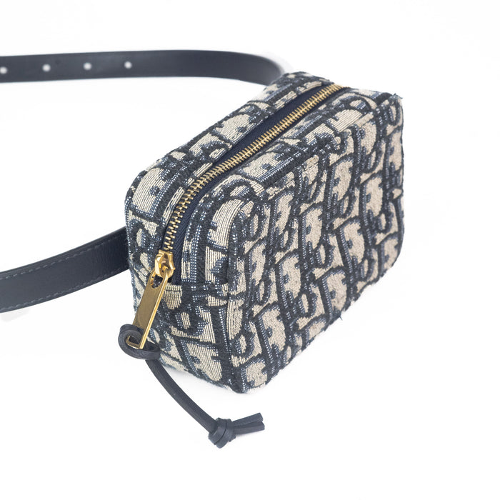 Dior Blue Oblique Belt Pouch
