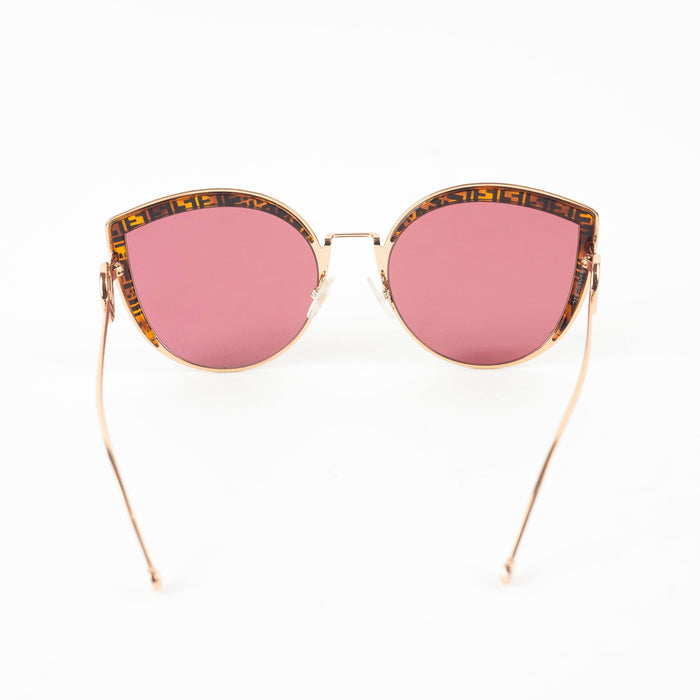 Fendi Burgundy Cat Eye Sunglasses