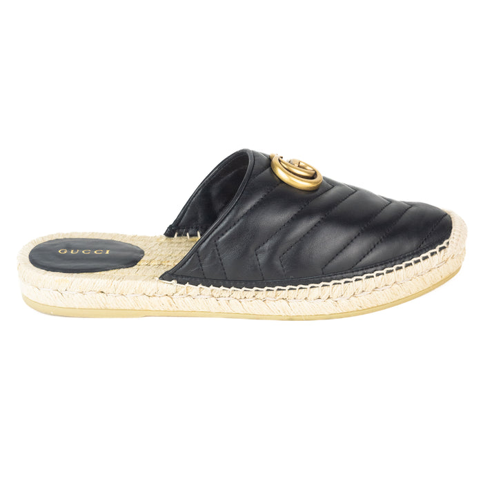 Gucci Matelasse espadrilles mules