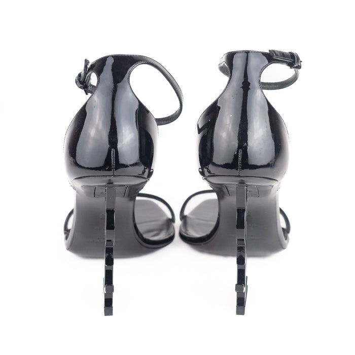 Saint Laurent Opyum Sandals in Patent Leather