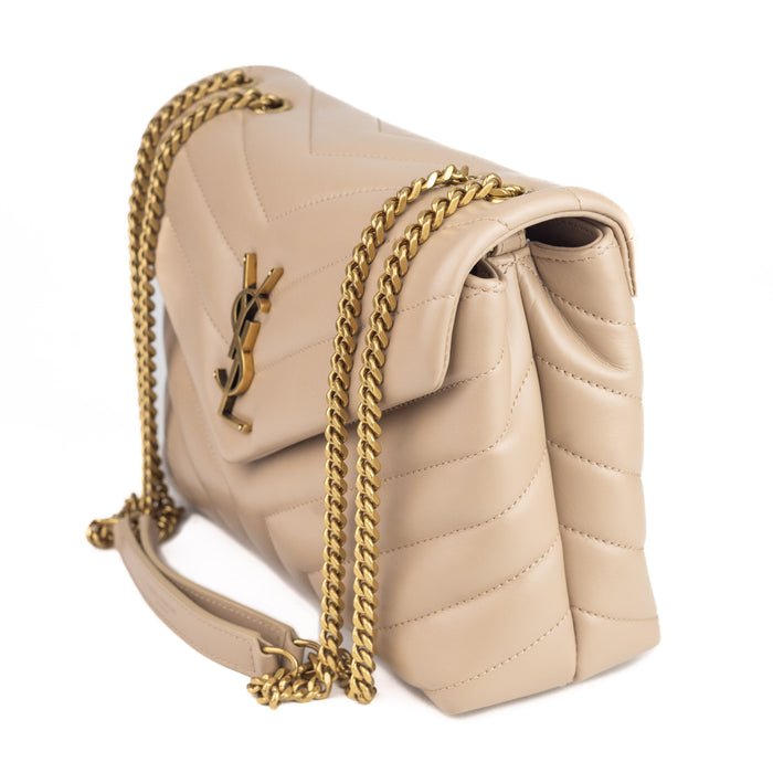 Saint Laurent Small Loulou Matelasse Calfskin Crossbody bag