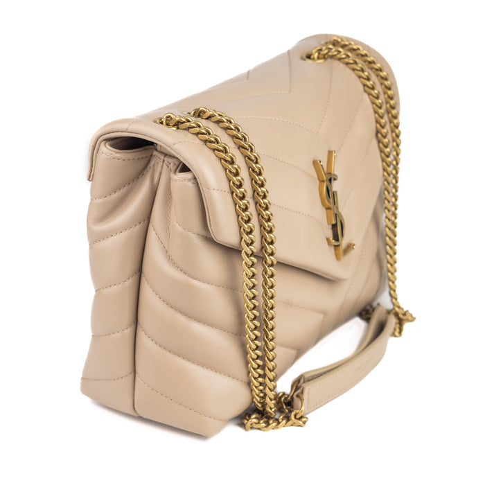 Saint Laurent Small Loulou Matelasse Calfskin Crossbody bag