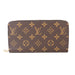 Louis Vuitton Zippy Wallet in Brown