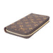 Louis Vuitton Zippy Wallet in Brown