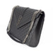 Saint Laurent Large Tri Quilt Leather Envelope Bag in Grey
