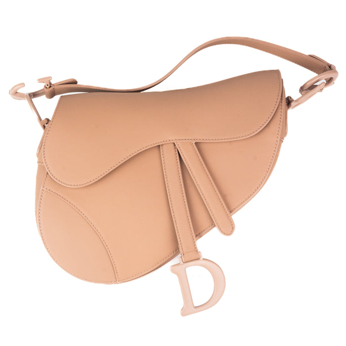 Dior Saddle Bag in Blush Ultramatte Calfskin