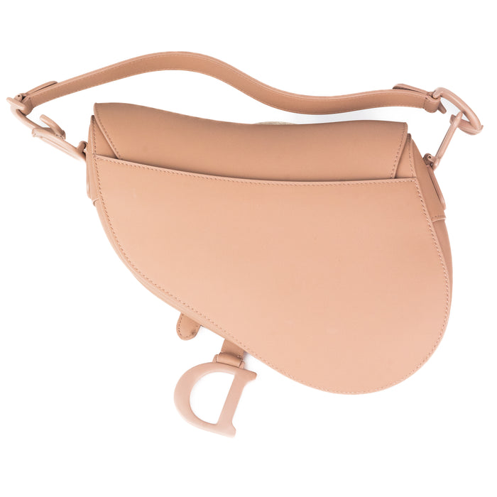 Dior Saddle Bag in Blush Ultramatte Calfskin