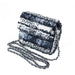 Chanel Clutch with Chain in Black White and Silver SequinChanel Clutch with Chain in Black White and Silver Sequin