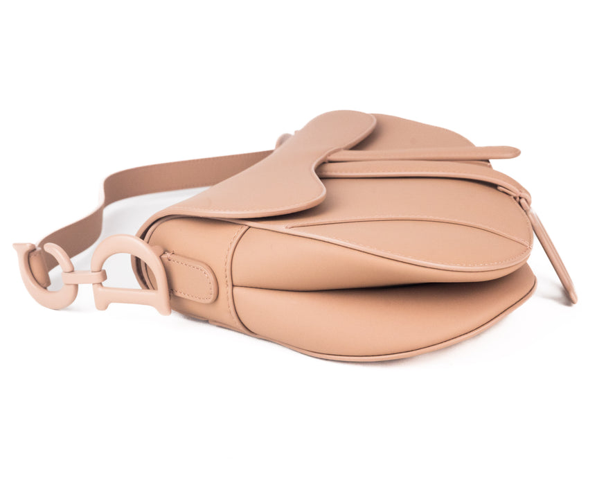 Dior Saddle Bag in Blush Ultramatte Calfskin