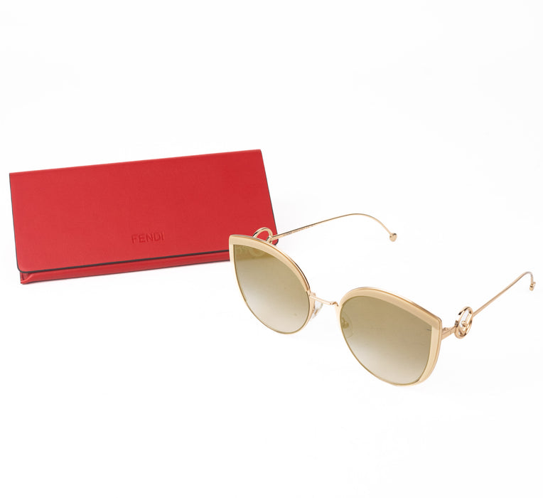 Fendi Nude Cat Eye Sunglasses