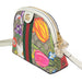 Gucci Ophidia Small Flora Dome Shoulder Bag in White